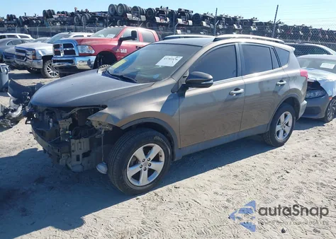 2013 Toyota Rav4 Xle из США, поврежденный, VIN JTMWFREV2D5003086